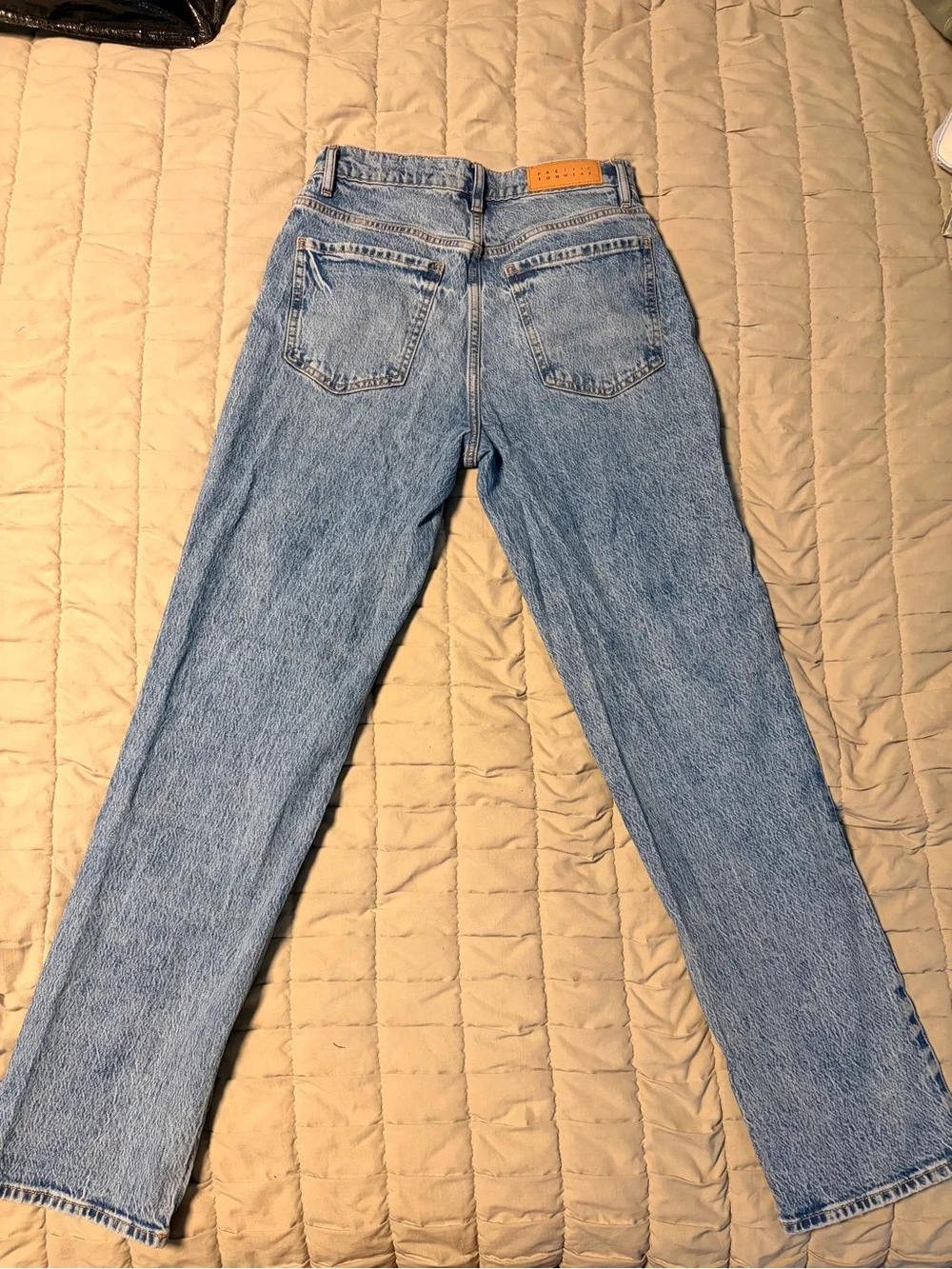 PacSun Light Blue Button-Fly Denim Jeans - Picture 6 of 7